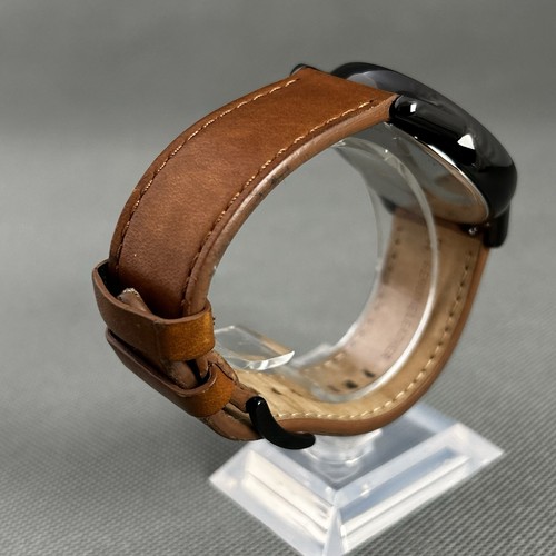 Fossil Herrenuhr BQ2305 braun Leder rund schwarzes Ziffernblatt Quarz neue Batterie Gents - Bild 8 von 17