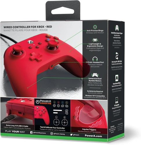 PowerA Wired Controller For Xbox Series X & S, Xbox One, PC, Windows 10 & 11, Du - Picture 8 of 10