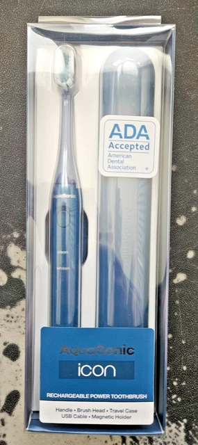 Aquasonic Icon ADA-Accepted Rechargeable Toothbrush