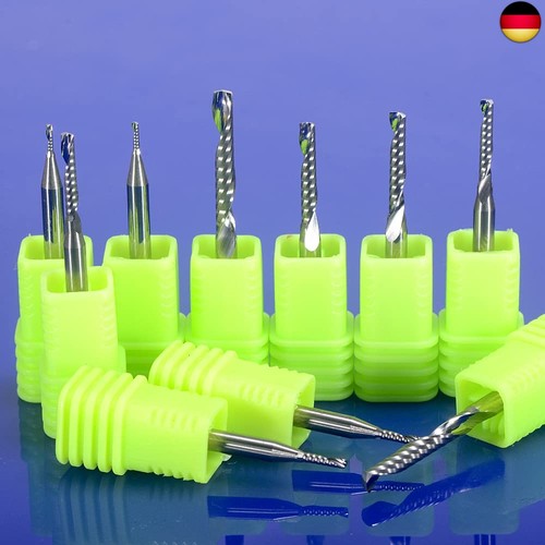 CNC-Fräser-Bits, Gravur-Bits, Schaftfräser, einschneidige Spirale, Upcut Router - Bild 5 von 7