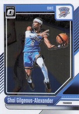 2024-25 Donruss Optic Oklahoma Thunder Shai Gilgeous-Alexander #127 Base