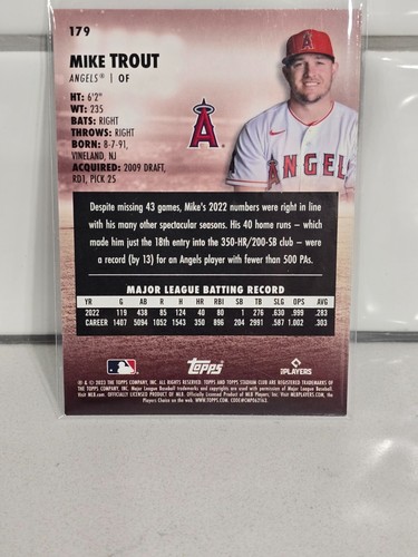 2023 Topps Stadium Club Inserts, Parallels, Oversized Boxtoppers, & Rookie Autos - Picture 205 of 301