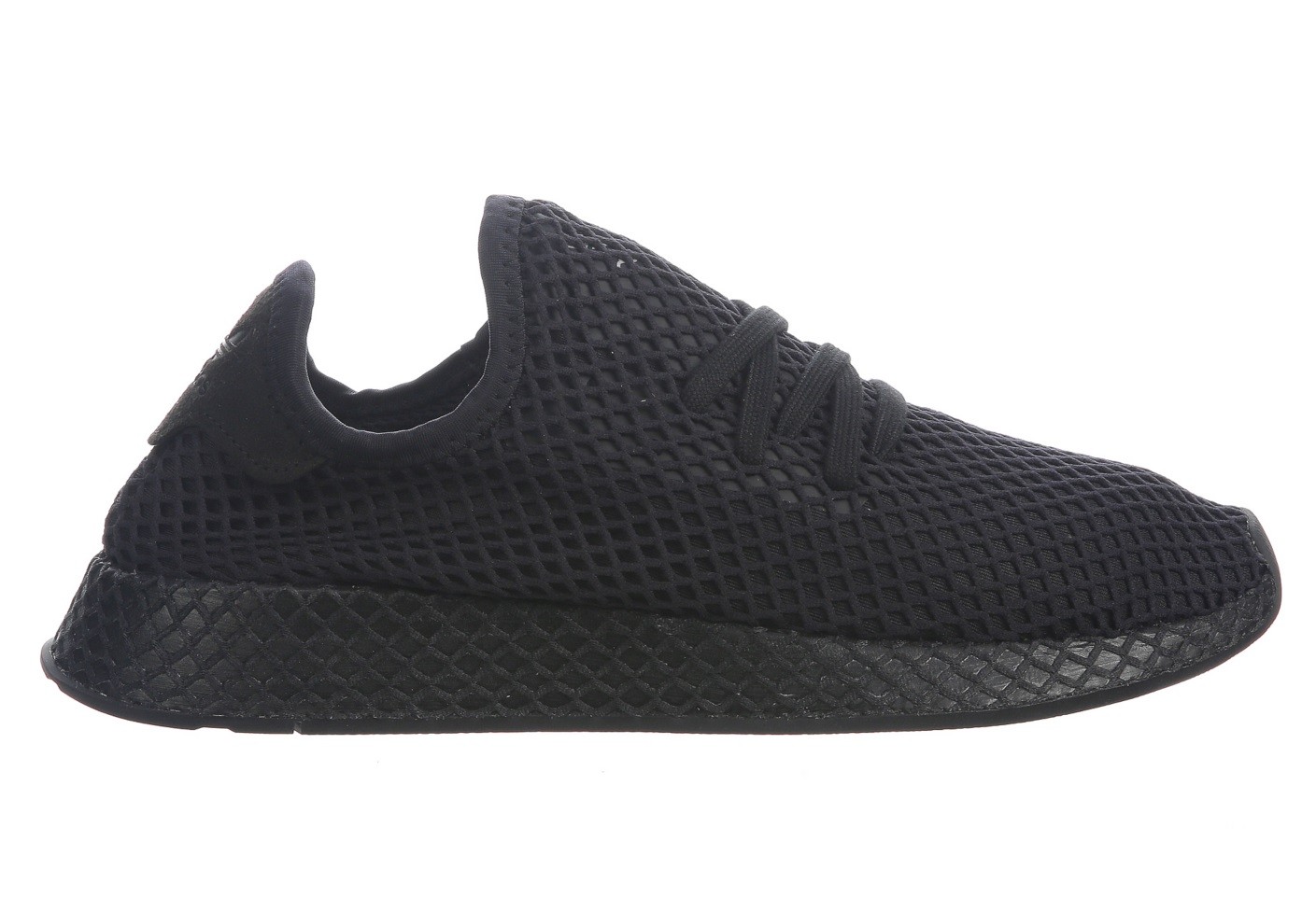 Adidas Deerupt Runner Mens B41768 Black White Web Mesh Running Shoes Comfortable Adidas Deerupt Runner Mens B41768 Black White Web Mesh Running Shoes Comfortable