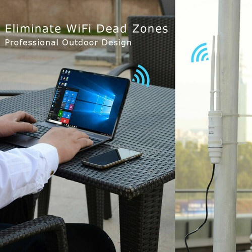 Wavlink AC600 WIFI Repeater Extender Booster High Power Outdoor AP 2.4G+5G - Picture 7 of 10