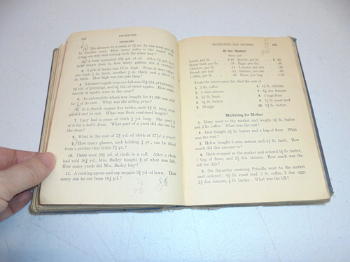 Antique 1923 Pilot Arithmetics Book 2 Math Book - Imagen 11 de 13