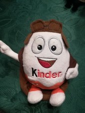 Werbefigur Ferrero Kinder Werbung Kinderino Plush Aviator Pl&uuml;schfigur Rucksack F