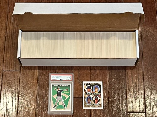 1993 Topps GOLD Baseball Complete Set 1-825 NM-MT Sharp! w/Derek Jeter PSA 8 RC!