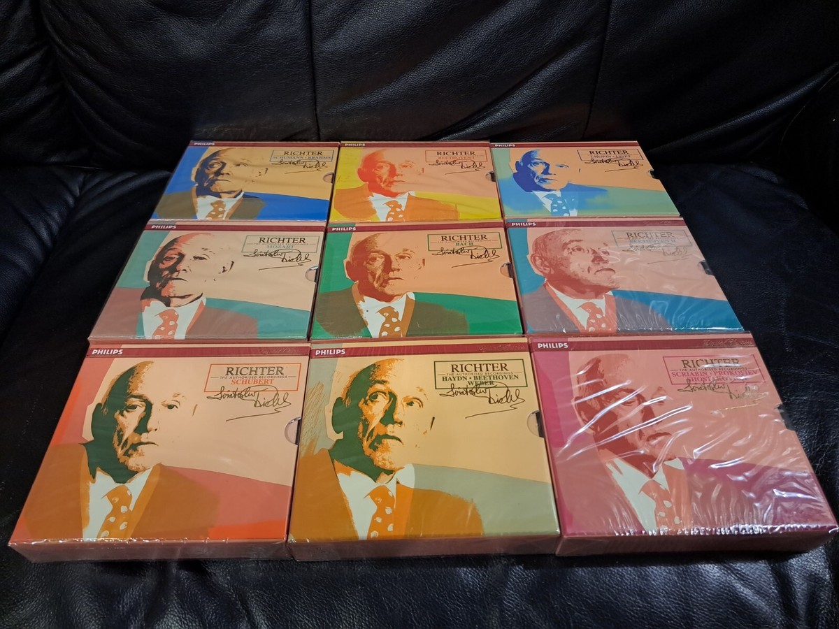洋楽 SVIATOSLAV RICHTER 21 CD BOX SVIATOSLAV RICHTER THE AUTHORISED RECORDINGS 21 CD BOX #7972
