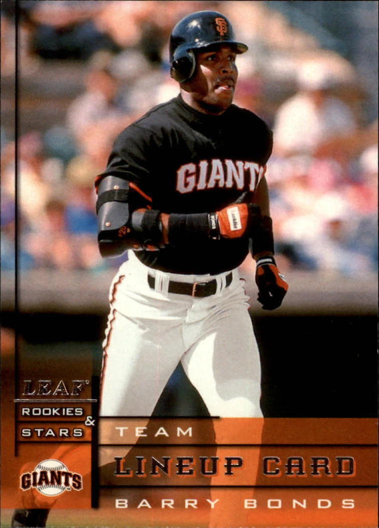 1998 Leaf Rookies & Stars - Barry Bonds #182 for sale | eBay