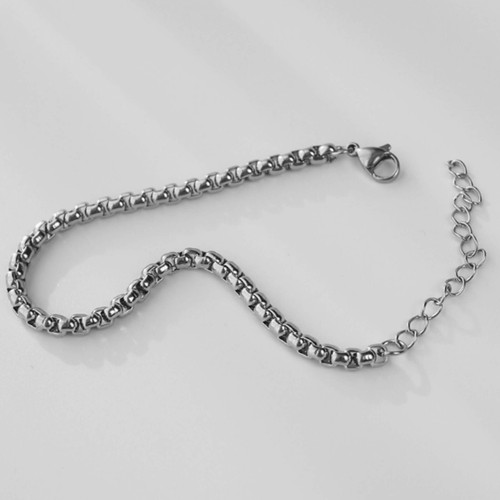Kpop Idol BTS Jimin Round Chain Link Surgical steel Bracelet - Picture 4 of 7