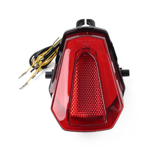 Red Red Rear Taillight Brake LED Turn Signal Light For Suzuki GSXR1000 2017-2021 - Picture 3 of 15