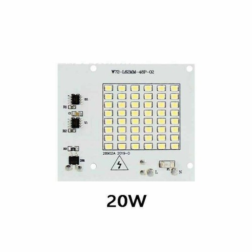LED Chip COB 10/20W/30W/50W/100W Integriertes Smart IC Flutlicht Lampe 220V 2835 - Picture 8 of 11
