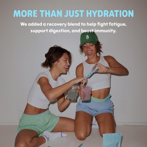 Waterboy Weekend Recovery | 3,187mg Electrolyte 24 Drink Stick Mixes (Grape) - Picture 4 of 5