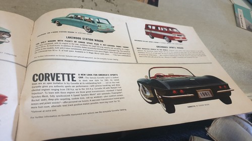 1961 CHEVROLET Range USA Sales Brochure BELAIR IMPALA CORVETTE Corvair - Picture 8 of 9