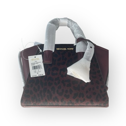 Michael Kors Umhängetasche Avril Oxblood Small Top - Bild 6 von 11