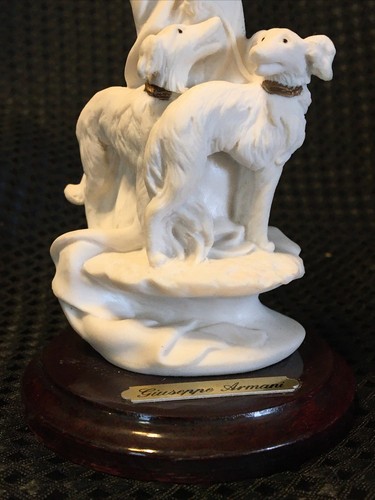 1993 Giuseppe Armani Lady with Dogs - 245 F Mini Porcelain Figurine - Picture 9 of 22