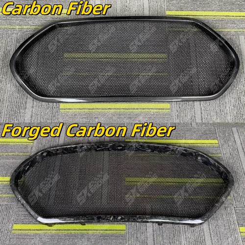 Carbon Fiber/Gloss Black For Hyundai Veloster Turbo 13+ Front Bumper Grille Kit - Picture 1 of 42