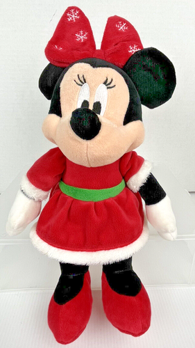 Disney Baby MINNIE MOUSE Comfort Coccoloso Peluche Orecchie Pieghevoli Giocattolo Sensoriale Lavabile - Foto 1 di 4