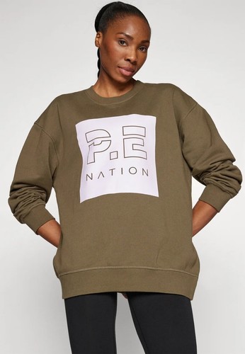 Minor Defect! Pe Nation Cut Shot Sweatshirt Fleece Sweater Crewneck Jumper XS-3X - Picture 8 of 23