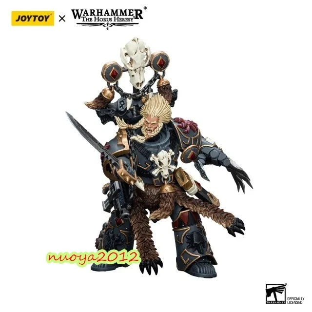 JOYTOY Warhammer La Herejía de Horus JT9954 1:18 Lobos Espaciales Geigor Juguetes de Mano Caída Foto 2 de 4