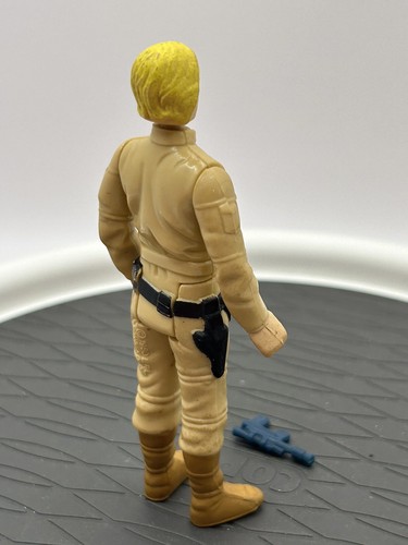 Vintage Star Wars Luke Skywalker Bespin Original 1980 Kenner Figure Hong Blaster - Picture 6 of 20