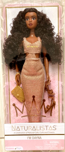 Muñeca de moda afroamericana Naturalistas I'm Dayna con accesorios nueva 2022 - Imagen 3 de 6