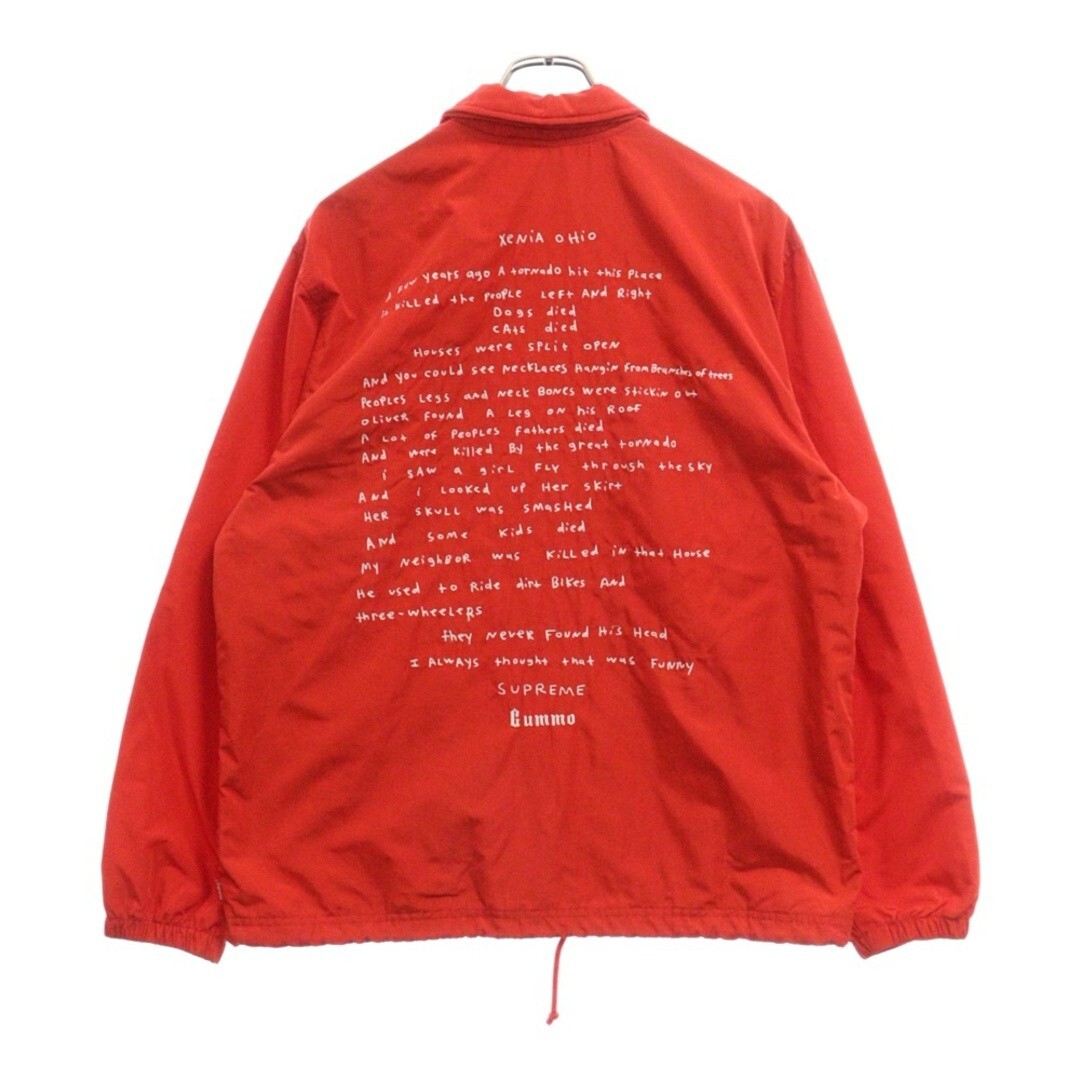 SUPREME 22SS Gummo Coaches Jacket M Size Front Back Logo SUPREME 22SS Gummo Coaches Jacket M Size Front Back Logo