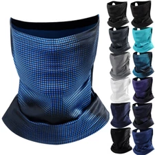 Cooling Cycling Fishing Sun Shield Neck Gaiter Scarf Balaclava Bandana Face Mask
