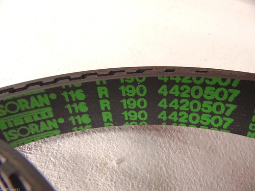 Fiat 128, Lancia Delta, Peugeot 505, Renault, Zastava 101, correa de distribución, (116/19) NUEVO - Imagen 3 de 4