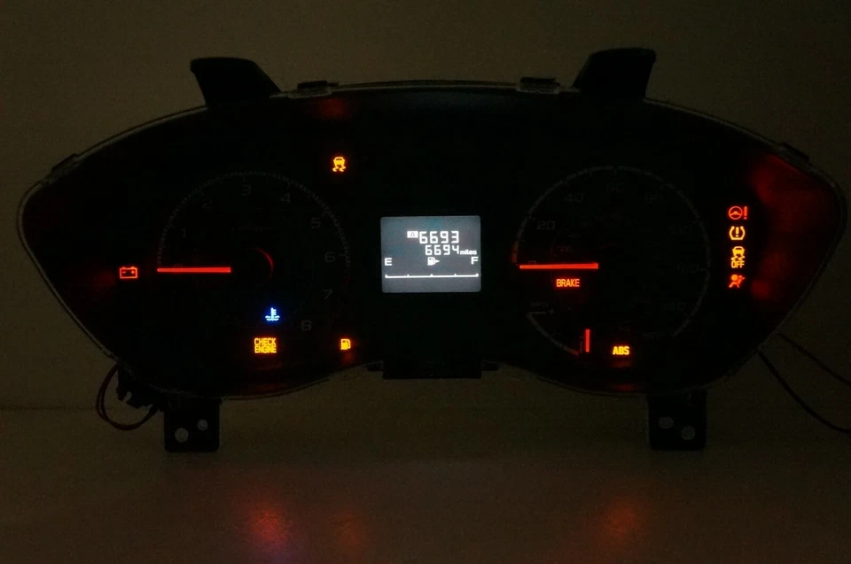 Velocímetro 2017-2019 Subaru Impreza Speedo Cluster 12K OEM 85003FL01A - Imagem 2 de 4