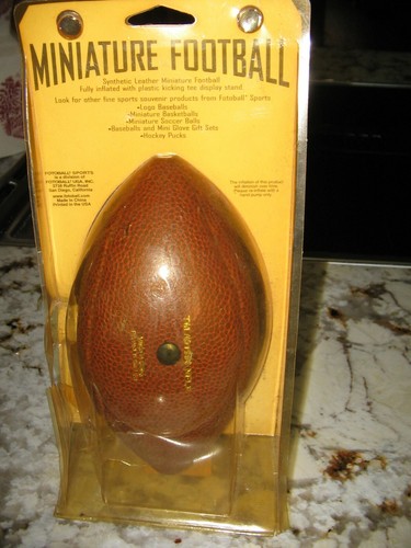 SUPER BOWL 1998 BRONCOS / FALCON MINIATURE FOOTBALL IN PACKAGE - Picture 5 of 7