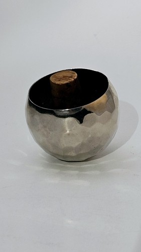 Flaschenstopfen BALL Jugendstil Metall Gehämmert - Bild 4 von 7