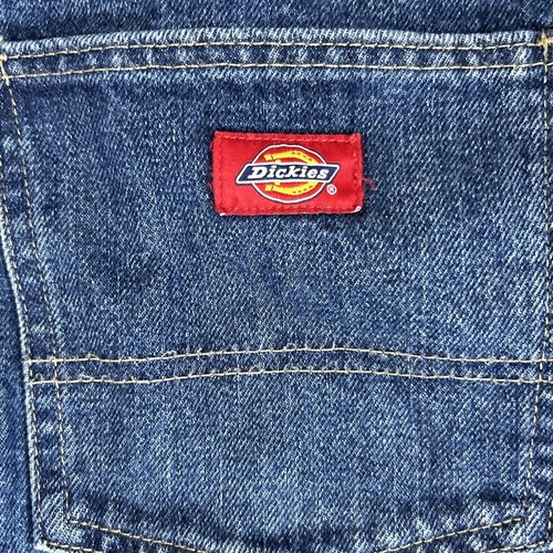 Dickies Jeans Adult Men's Regular Fit Blue Denim Straight Leg Jeans old money - Picture 6 of 13