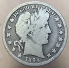 1894 Barber Half Dollar  (B1179)