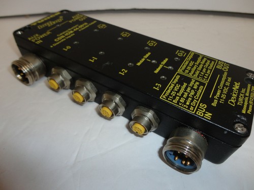 Turck CDN-IOM-44-0010 8 port DeviceNet 4 input 4 output module - Bild 2 von 3