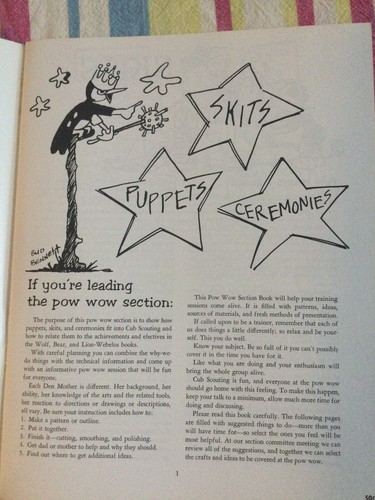 Boy Scouts Of America Pow Wow Series, Skits, Puppets And Ceremonies Book, 1963 - Picture 2 of 7