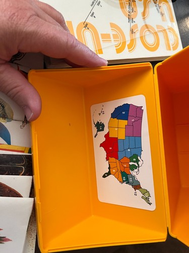 National Geographic Society Close Up USA Map Box Set Vintage - Picture 5 of 5