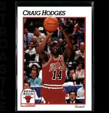 Craig Hodges 1991-92 NBA Hoops #29 Chicago Bulls 🏀 Basketball Card