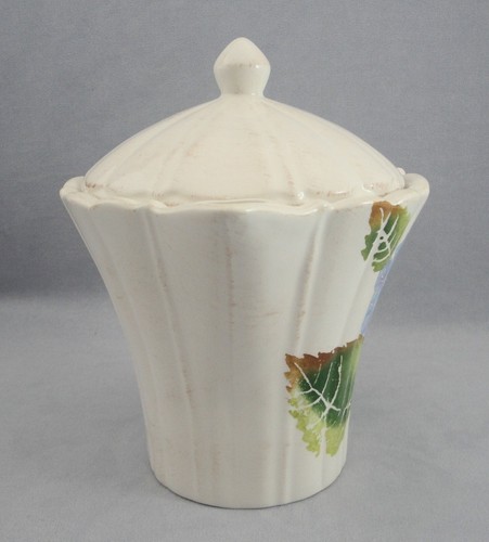 Cafetera Loucarte de cerámica blanqueada Portugal hortensia azul 34 oz de colección - Imagen 6 de 21