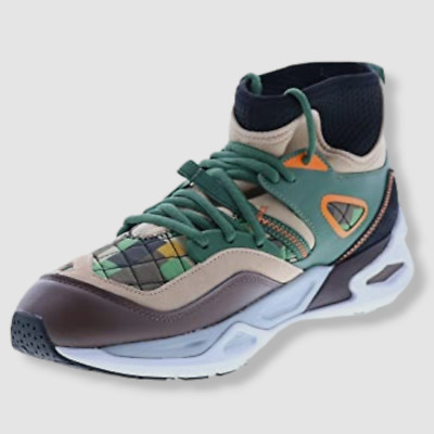 $130 Puma Men's Brown/Beige TRC Blaze Mid X Black Fives Sneaker Shoe Size US 7.5