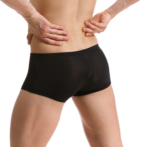 Men Ultra-thin Boxer Shorts Soft Slip Underwear Sexy Low Waist Briefs Panties - Picture 65 of 94
