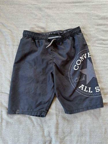 Converse All Star Chuck Taylors Swimsuit Trunks Shorts Youth M 10-12 Swimwear - Picture 1 of 11