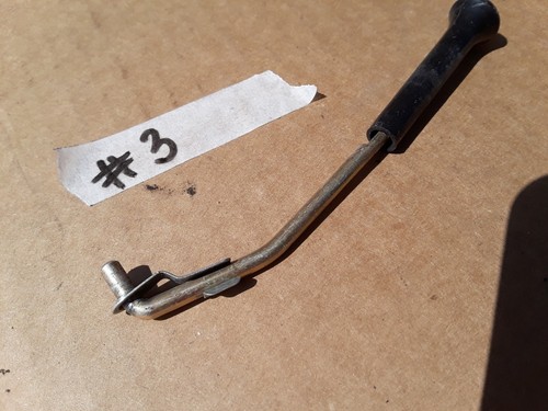 1973 - 1980 MERCEDES W116 450SEL DOOR INTERIOR LOCK KNOB HANDLE PIN BLACK OEM - Picture 4 of 7