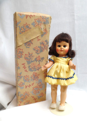 Vintage 1950s PMA Lucy Doll 9in WITH BOX