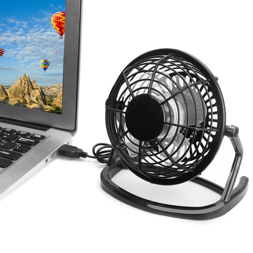 5\" Desk Table Fan Personal Small Air Circulator Quiet Mini Portable Retro Fan - Picture 6 of 27