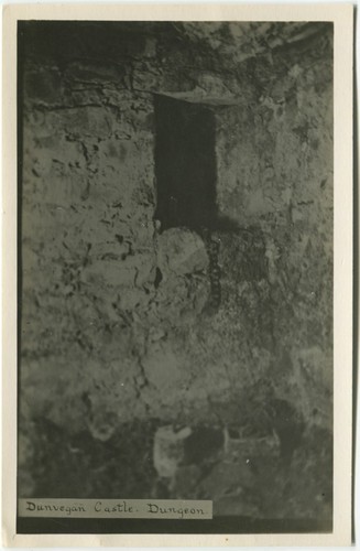 DUNVEGAN CASTLE, DUNGEON - Isle of Skye Postcard - Picture 1 of 2