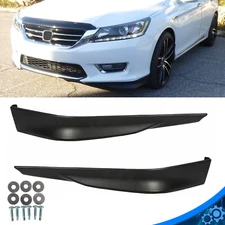 Front Bumper Lip Spoiler For 13-15 Honda Accord 4-Door Sedan HFP Style PP