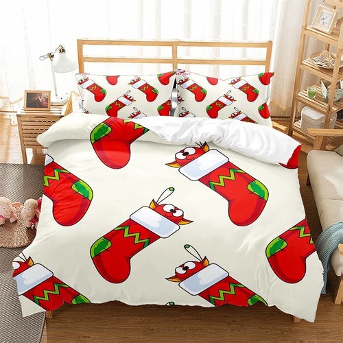 Christmas Stockings/Gift/Doona Cover/Double-sided Pillowcase/Duvet Cover/Bed Set - Picture 7 of 20