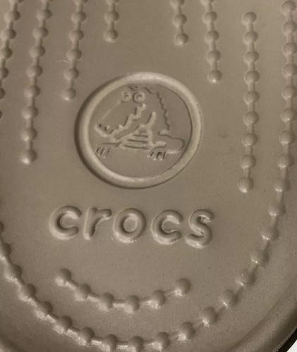 Crocs Patricia Womens Sz 10 Sandals Wedge 1.5” Heel Strappy Slip On Brown / Read - Picture 11 of 11