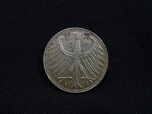 MÜNZE 5 STÜCK 5 DEUTSCHE MARK 1951 1956 GERMANY GERMANY SILBER SILVER COIN - Bild 8 von 11